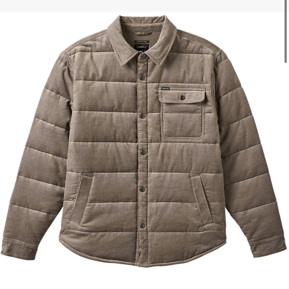 Brixton Quilted Corduroy Shirt Jacket - Medium